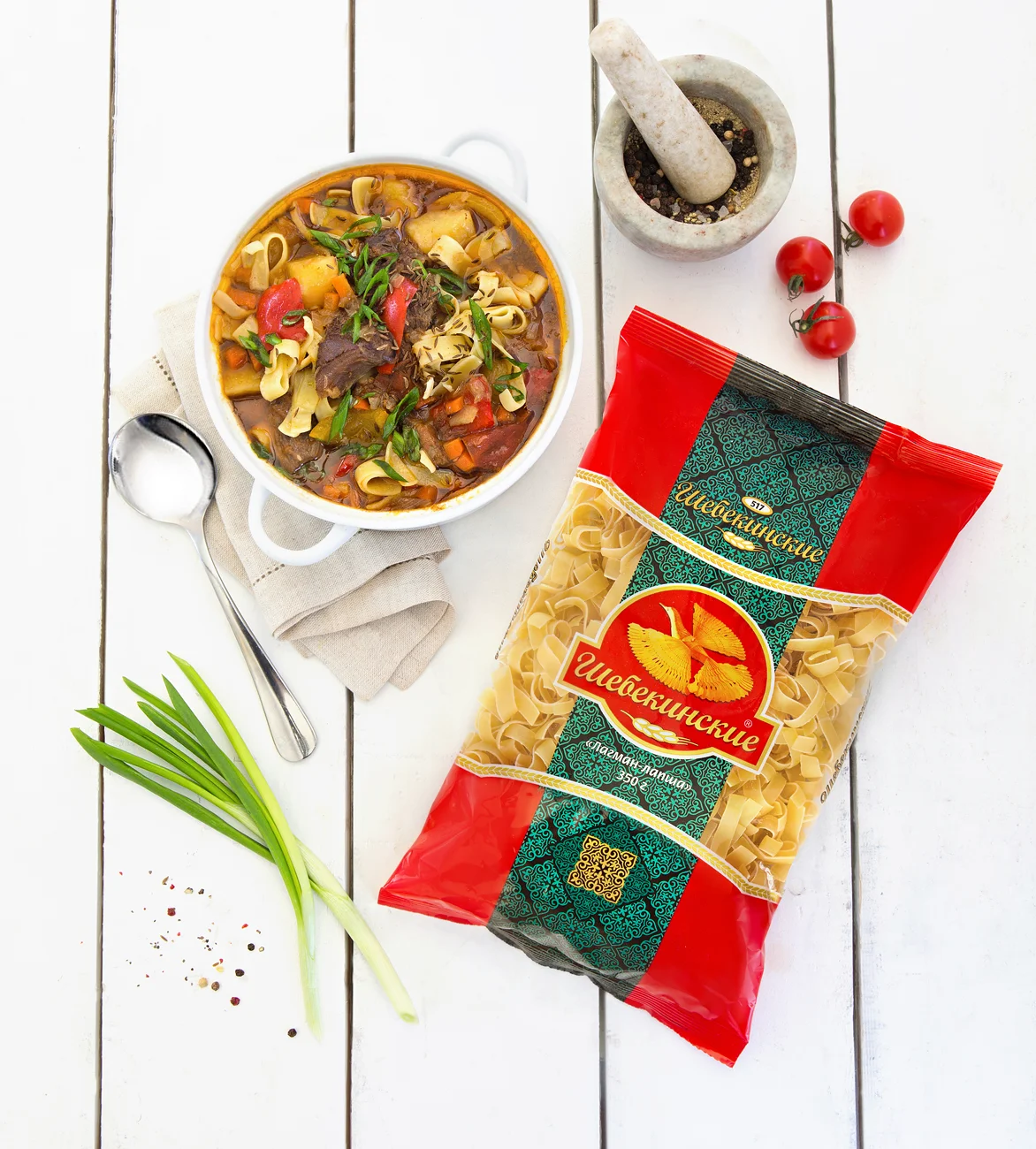 Традиционный суп-лагман